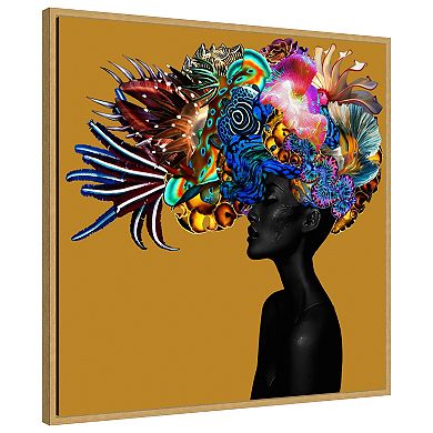 Crowning Glory II by Lolita Lorenzo Framed Canvas Wall Art Print