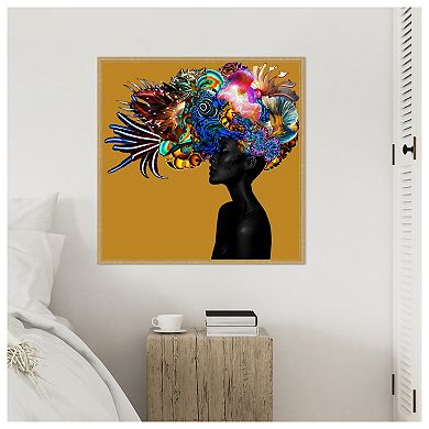 Crowning Glory II by Lolita Lorenzo Framed Canvas Wall Art Print