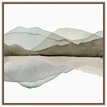 Magic Mountain II by Grace Popp Framed Canvas Wall Art Print