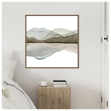 Magic Mountain II by Grace Popp Framed Canvas Wall Art Print