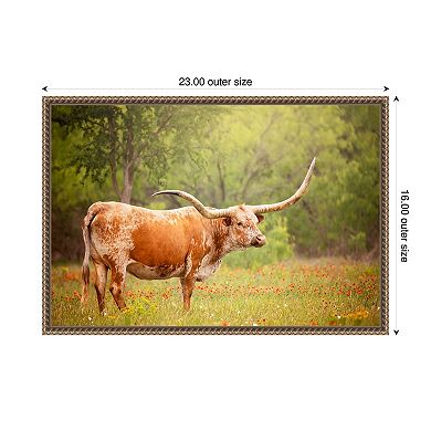 Sunlit Midwest I by PHBurchett Framed Canvas Wall Art Print