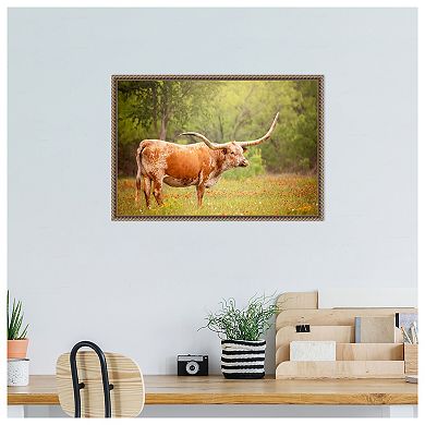 Sunlit Midwest I by PHBurchett Framed Canvas Wall Art Print