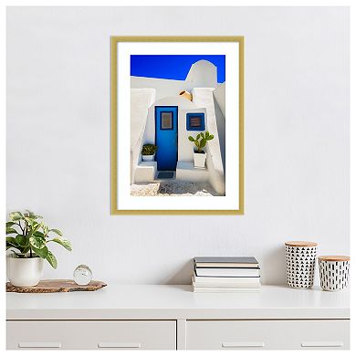 Mediterranean Colors by Eugenio Pastor Benjumeda Wood Framed Wall Art Print