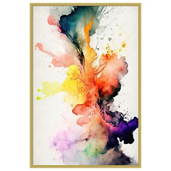 Mesmerizing Abstraction by Mauro Wood Framed Wall Art Print