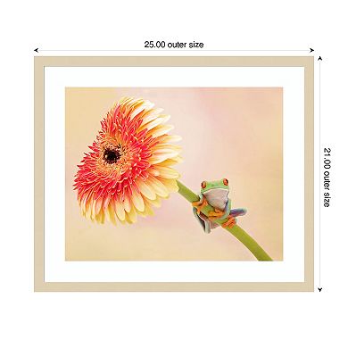 Hanging On IX by PHBurchett Wood Framed Wall Art Print