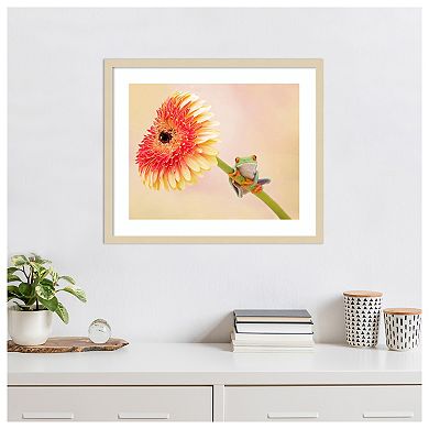 Hanging On IX by PHBurchett Wood Framed Wall Art Print