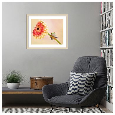 Hanging On IX by PHBurchett Wood Framed Wall Art Print