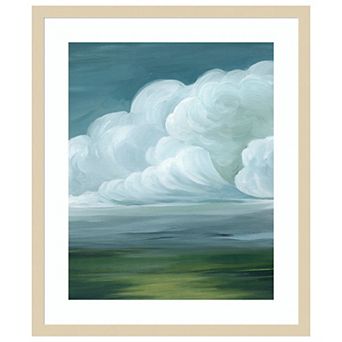 Coming Rainstorm II by Grace Popp Wood Framed Wall Art Print