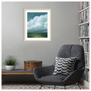 Coming Rainstorm II by Grace Popp Wood Framed Wall Art Print