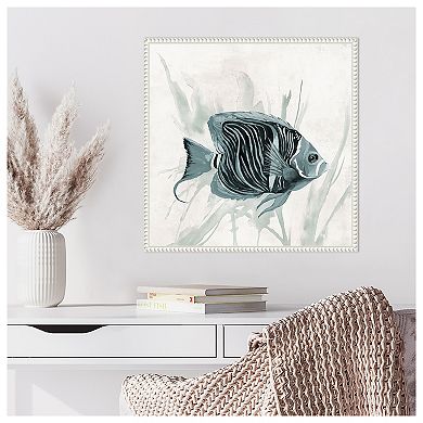 Something Fishy II by Jacob q Framed Canvas Wall Art Print