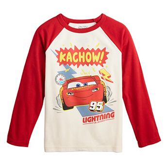 Boys 4-12 Jumping Beans® Disney / Pixar's Lightning McQueen Long Sleeve Graphic Tee