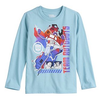Boys 4-12 Jumping Beans® Transformers Optimus Prime Long Sleeve Graphic Tee