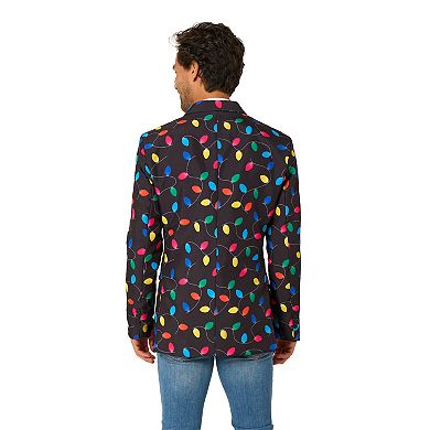 Men's OppoSuits X-Mas Lights Light Up Blazer