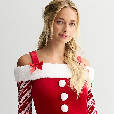 Women's Born Famous Off-the-Shoulder Velvet Holiday Dress