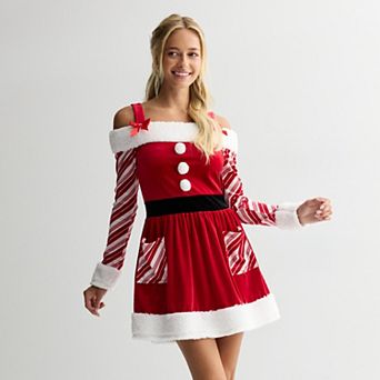 Women's Born Famous Off-the-Shoulder Velvet Holiday Dress