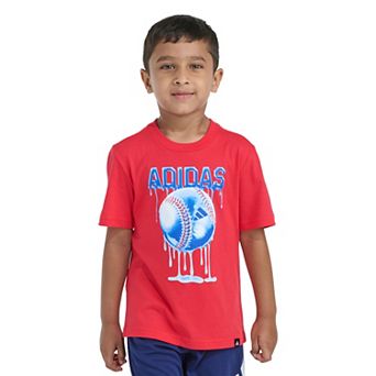 Boys 4-7 adidas Baseball Drip Graphic Tee