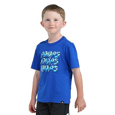 Boys 4-7 adidas Triple Logo Graphic Tee