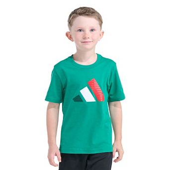 Boys 4-7 adidas Short Sleeve Nations 3-Bar Logo Graphic Tee