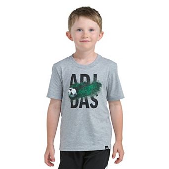 Boys 4-7 adidas Soccer Motion Heather Graphic Tee