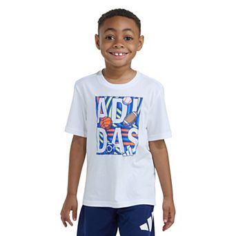 Boys 4-7 adidas Multi-Sport Graphic Short Sleeve Tee