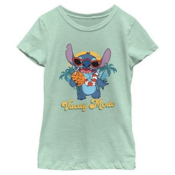 Disney's Lilo & Stitch Vacay Mode Girls 7-16 Graphic Tee