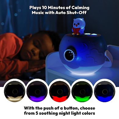 Luna Storytime Projector with Starry Night Projection