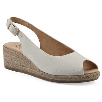 White Mountain Maize Women's Wedge Espadrille Sandals