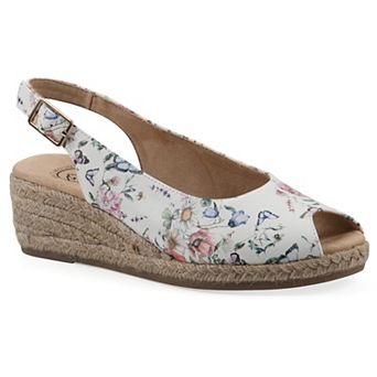 White Mountain Maize Women's Wedge Espadrille Sandals