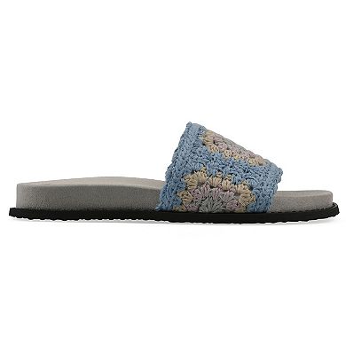 White Mountain Maxim Women's Slip-On Slide Sandals