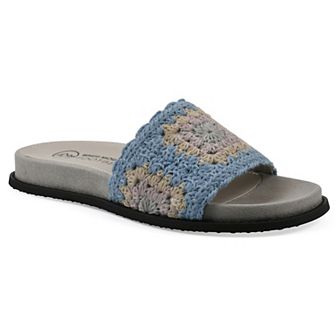 White Mountain Maxim Women's Open-Toe Slide Sandals