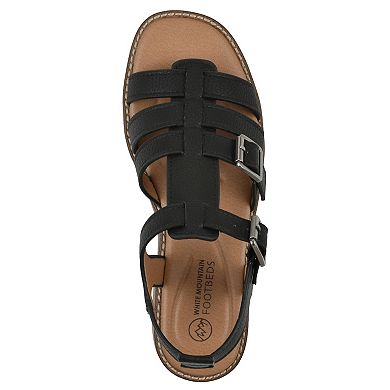White Mountain Mayday Women's Gladiator Sandals with Adjustable Straps