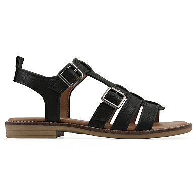White Mountain Mayday Women's Gladiator Sandals with Adjustable Straps