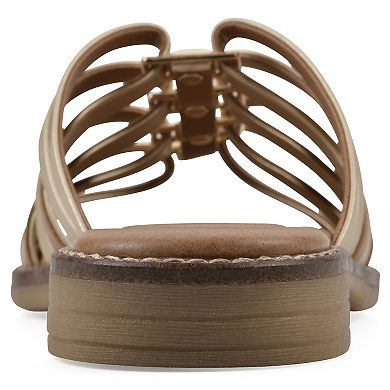 White Mountain Mazy Women's Slip-On Sandals