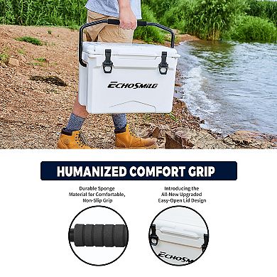 EchoSmile 25 qt. Rotomolded Cooler