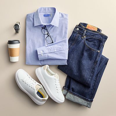 kohls apt 9 slim fit dress shirt Men's Apt. 9 Premier Flex Extra-Slim Fit Dress Shirt