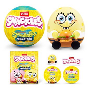 ZURU Snackles SpongeBob SquarePants 5-inch Plush Toy
