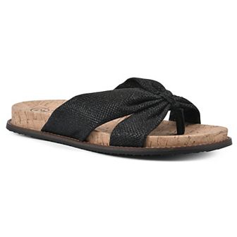White Mountain Malanga Women's Flat Sandal Slip-On Casual Sandals