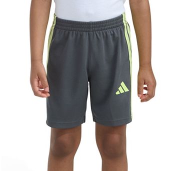 Boys 4-7 adidas Elastic Waistband 3-Stripe Shorts