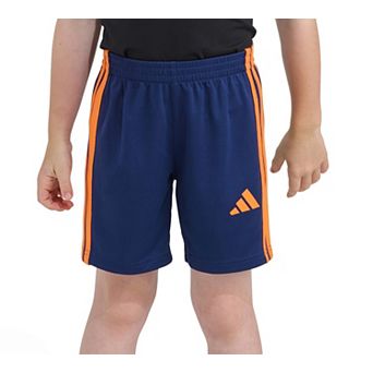 Boys 4-7 adidas Elastic Waistband 3-Stripe Shorts