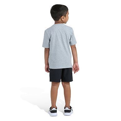 Boys 4-7 adidas 2-pc. Short Sleeve Graphic Tee & Woven Short Set