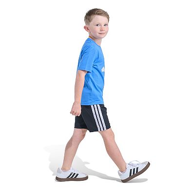 Boys 4-7 adidas Two-Piece Short Sleeve Camo Tee & Woven Short Set