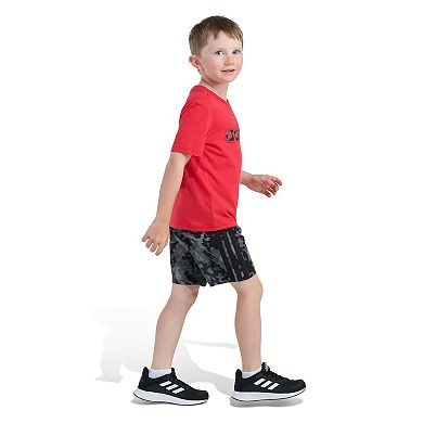 Boys 4-7 adidas 2-pc. Short Sleeve Tee & Printed Camo Short Set