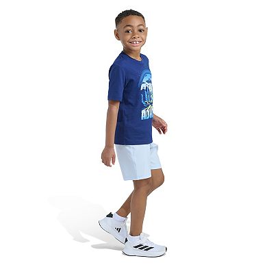 Boys 4-7 adidas 2-pc. Short Sleeve Graphic Tee & Woven Short Set