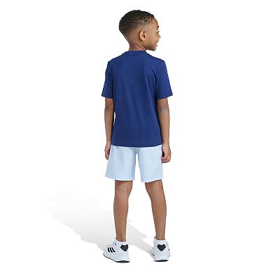 Boys 4-7 adidas 2-pc. Short Sleeve Graphic Tee & Woven Short Set