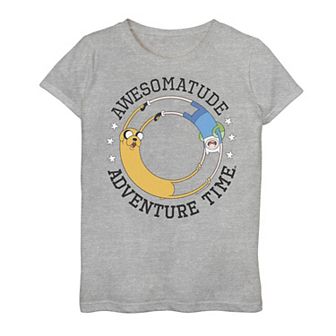 Girls 7-16 Cartoon Network Adventure Time Awesomatude Graphic Tee