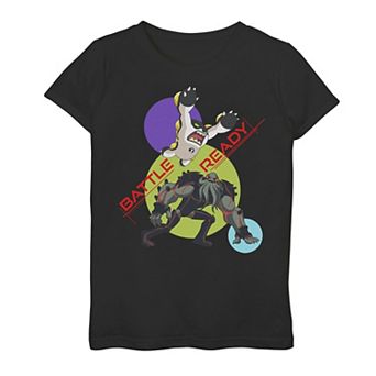 Girls 7-16 Cartoon Network Ben 10 Battle Ready Graphic Tee