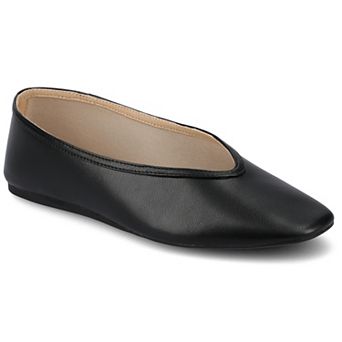 Journee Fortune Women's Almond Toe Ballet Flats