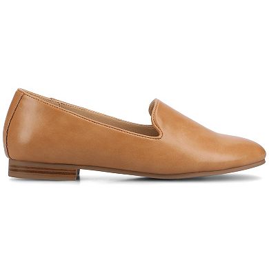Journee Ishani Women's Almond Toe Ballet Flats In Regular & Wide Width