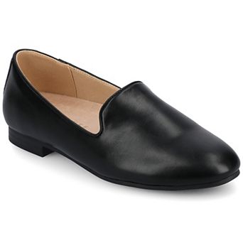 Journee Ishani Women's Almond Toe Ballet Flats In Regular & Wide Width