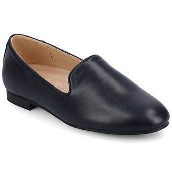 Journee Ishani Women's Almond Toe Ballet Flats In Regular & Wide Width